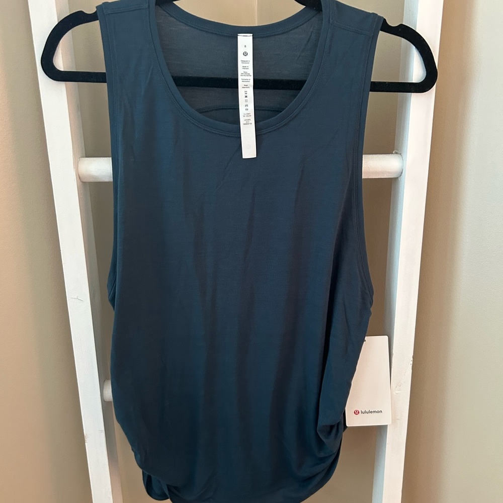 lululemon athletica Deep Teal/Green Tank Top
